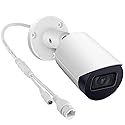 OHBET DahuaSecurity 8MP PoE IP Camera, 4K Security Bullet Camera with Smart Motion Detection IR&Color Night Vision, Metal
