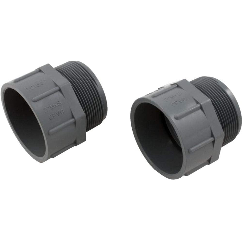 Raypak 005393F Male Threaded Adapter for R185-R405