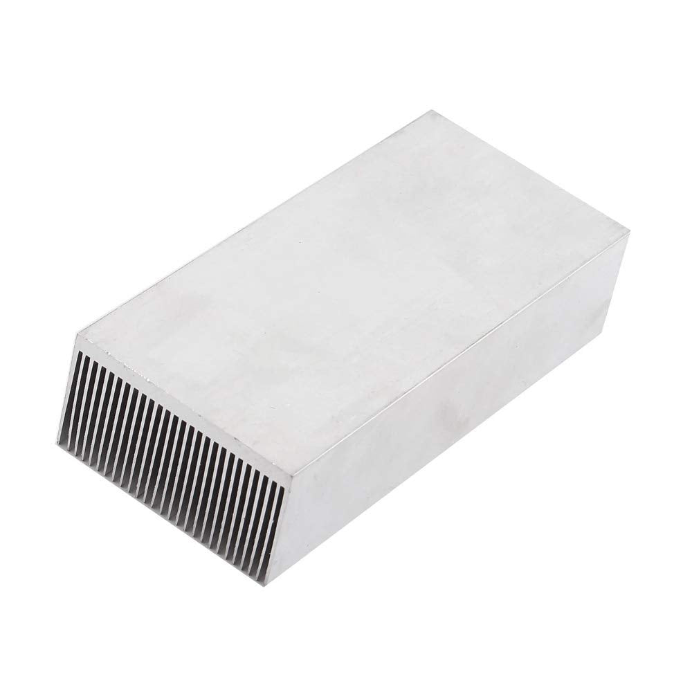 tatoko Aluminum Heat Radiator Heatsink Cooling Fan 150mm(L) x69mm(W) x36mm(H) Silver Tone