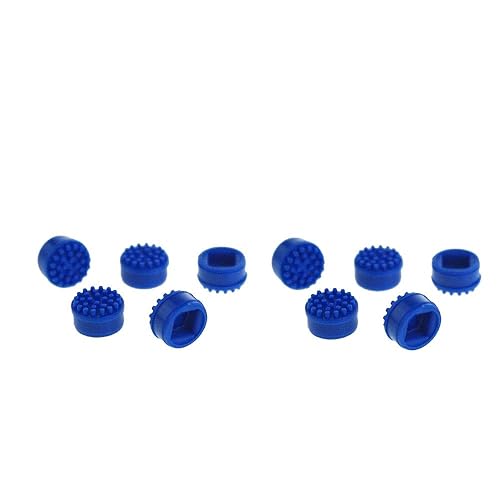 100X Replacement Blue Rubber Pointer Keyboard Mouse Cap Trackpoint for DELL Laptop 03X705