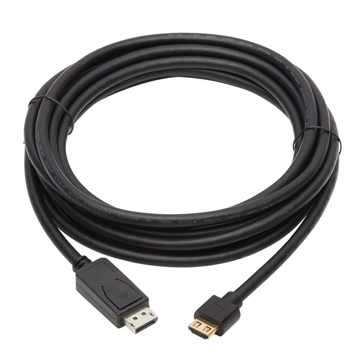 Tripp Lite DisplayPort to HDMI Adapter Active DP 1.2A to HDMI 2.0 M/20ft (P582-020-4K6AE)