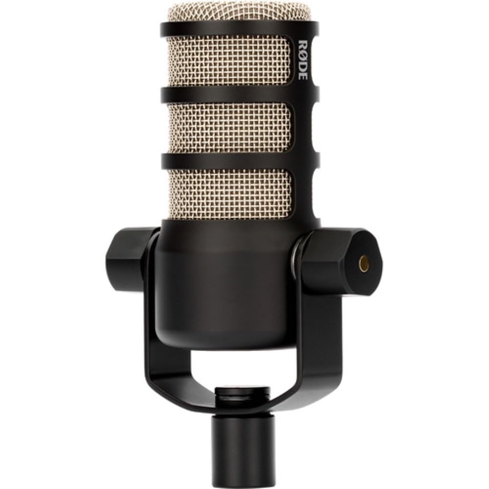 Rode PodMic Dynamic Podcasting Microphone Bundled with 20ft XLR Microphone Cable + Cleaning Cloth (3 Items)