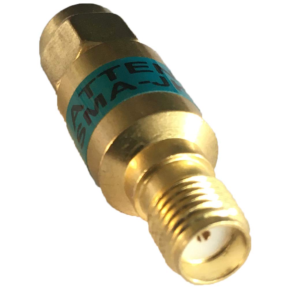 BECEN 2 Watt 20DB Fixed Attenuator - SMA Connector DC to 6Ghz 50Ohm