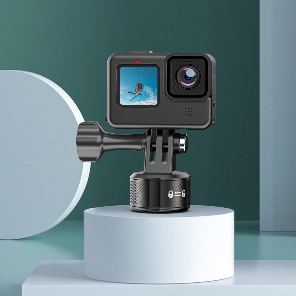 SUREWO Quick Release Base Mount for Go Pro,Magnetic 1/4 inch 20 Camera Mount Compatible with Go Pro Hero 12 11 10 9 8 7 6 5 Black,DJI Osmo Action 5