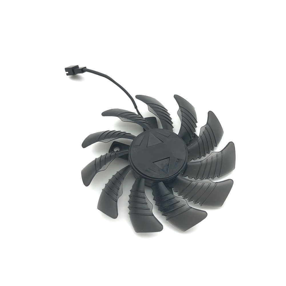 2pcs/lot T128010SM 75mm DC 12V 0.20A Graphics Card Fan Replacement for GIGABYTE Video Cards Cooling (1pcs (2pin))