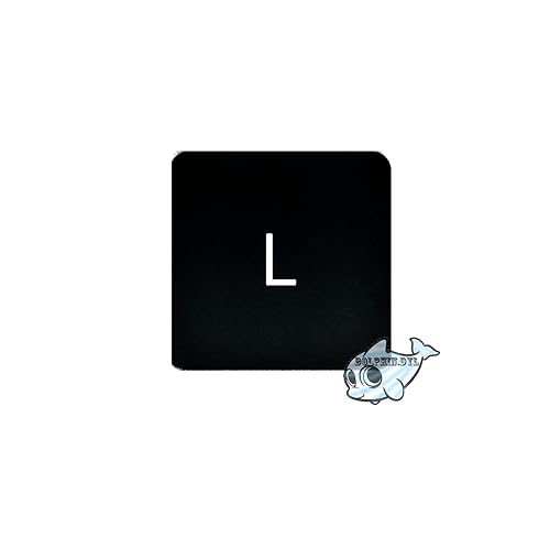 Dolphin.dyl(TM) Replacement Individual Key Cap for US MacBook Pro A1706 A1707 A1708 Key Keyboard(Key Cap Only) (L)
