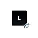 Dolphin.dyl(TM) Replacement Individual Key Cap for US MacBook Pro A1706 A1707 A1708 Key Keyboard(Key Cap Only) (L)