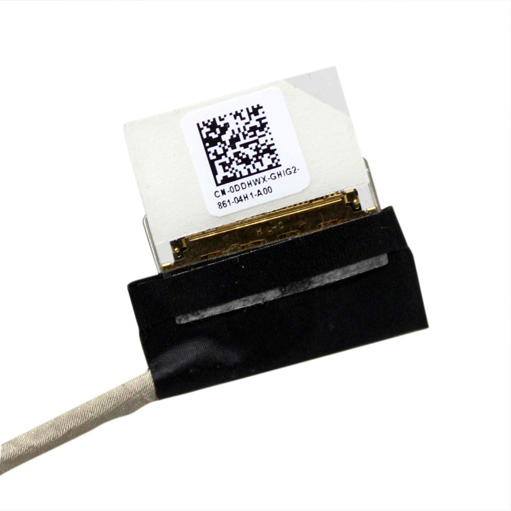 Zahara Laptop LCD LED EDP Video Screen Cable 30PIN Replacement for Dell Inspiron 15 5570 P75F Inspiron 3580 3581 3582 3583 3585 3590 3593 5575 Vostro