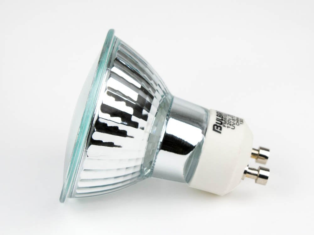 Bulbrite FMW/GU10 35-Watt Halogen MR16, 120V, GU10 Twist and Lock Base 38 Degree Flood Light, 35w-Clear