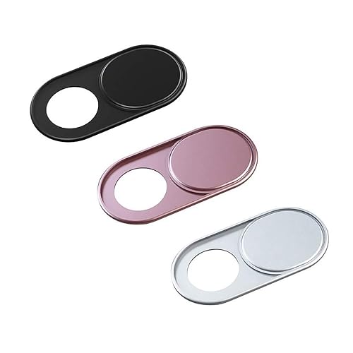 Webcam Cover Slide, 0.027-Inch Ultra-Thin Metal Camera Cover for MacBook Pro, iMac, Laptop, PC, iPad, iPhone, Smartphone, Macbook Accessories Protect