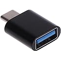 1 Pc Black USB C to USB Adapter, USB C Adapter, Type C Male to USB Adaptor