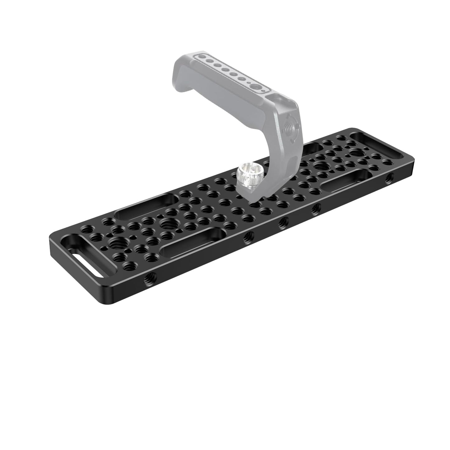 DINESK Camera Cheese Plate with 1/4 3/8 Threads,200MM Long Verison Cheese Plate for Cemeras,Tripod and Other Photography Accessories