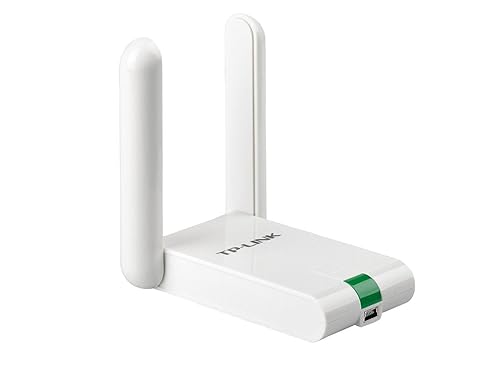 TP-Link USB WiFi Dongle 300Mbps High Gain Wireless Network Adapter for PC Desktop and Laptops. Supports Win10/8.1/8/7/XP, Linux 2.6.24-4.9.60, Mac OS