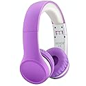 Nenos Purple Kids Headphones - Limited Volume Children's Headphones for Toddlers