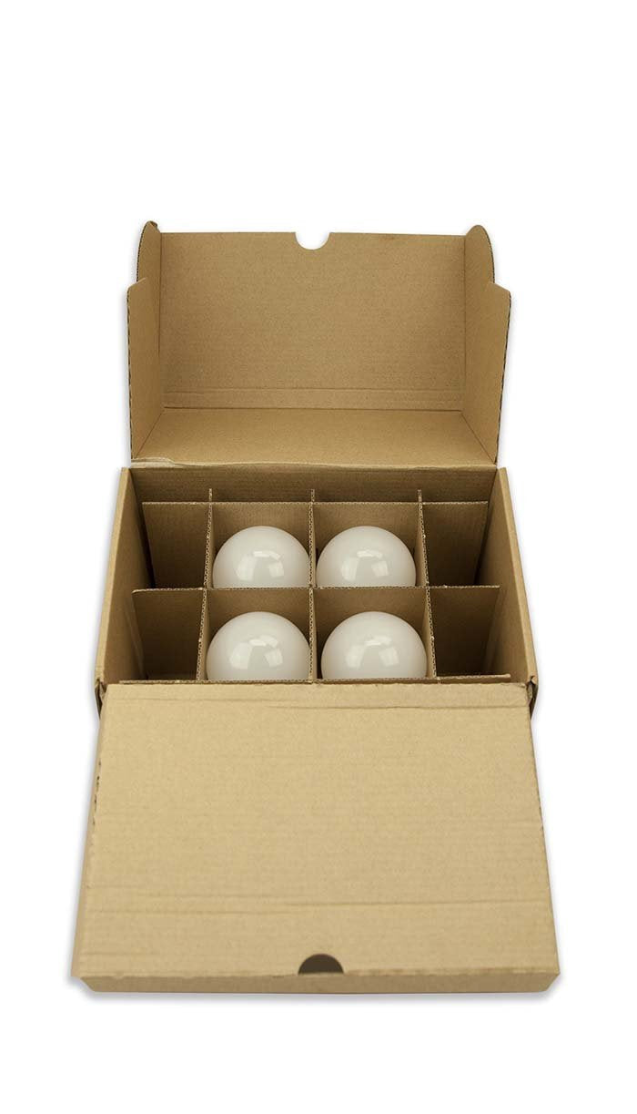 TCP 60 Watt Equivalent 4-Pack, Value LED A19 Light Bulbs, Soft White, Non-Dimmable RLVA6027ND4