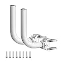 2 Pack Adjustable Universal Wireless Bridge Bracket Mount, Pole and Wall-Mounted Mount for Outdoor Antenna Point to Point AP Access Point Client