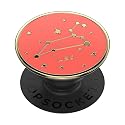 PopSockets Phone Grip with Expanding Kickstand, Adhesive Grip, Enamel - Zodiac Leo