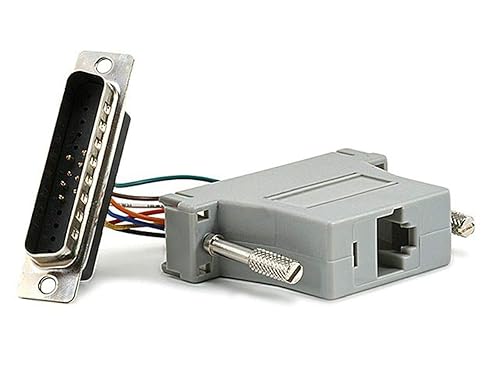 Monoprice 101158 DB25M/RJ-45 Modular Adapter (101158)
