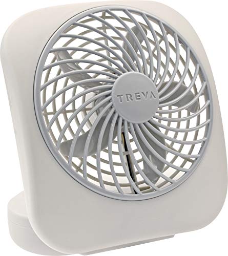 Treva 5 in Healthcare Battery Operated Fan Antimicrobial Finish
