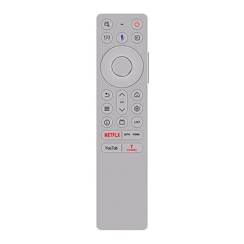 RC933 FUB1 RC933A TV Voice Remote Control for TCL TV in Living Rooms or Rooms, No Programming Needed, Replacement Remote Compatible Models 65Q10B