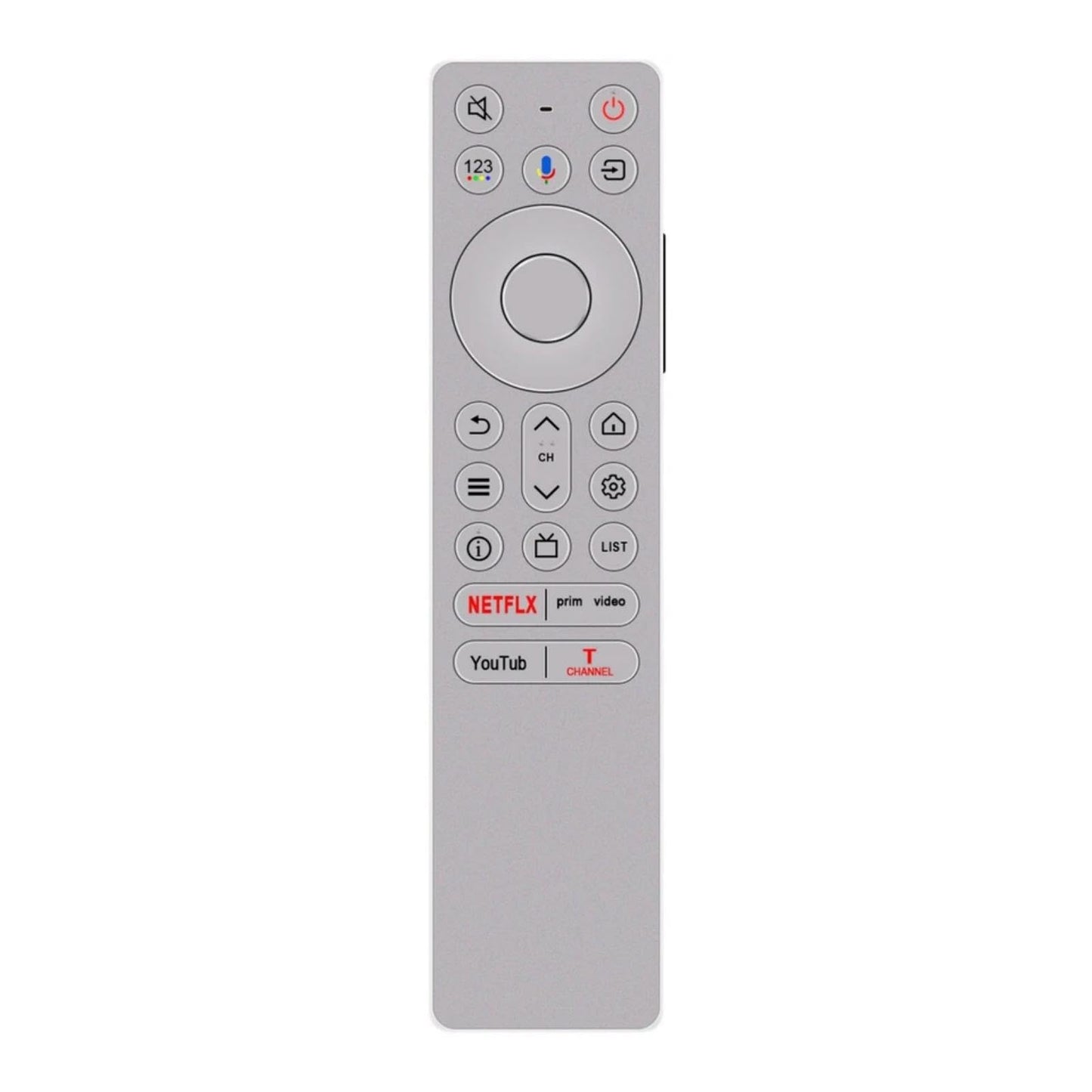 RC933 FUB1 RC933A TV Voice Remote Control for TCL TV in Living Rooms or Rooms, No Programming Needed, Replacement Remote Compatible Models 65Q10B