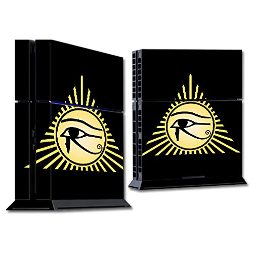 MightySkins Skin Compatible with Sony PS4 Console - Eye of Horus | Protective, Durable, and Unique Vinyl Decal wrap Cover | Easy to Apply, Remove,