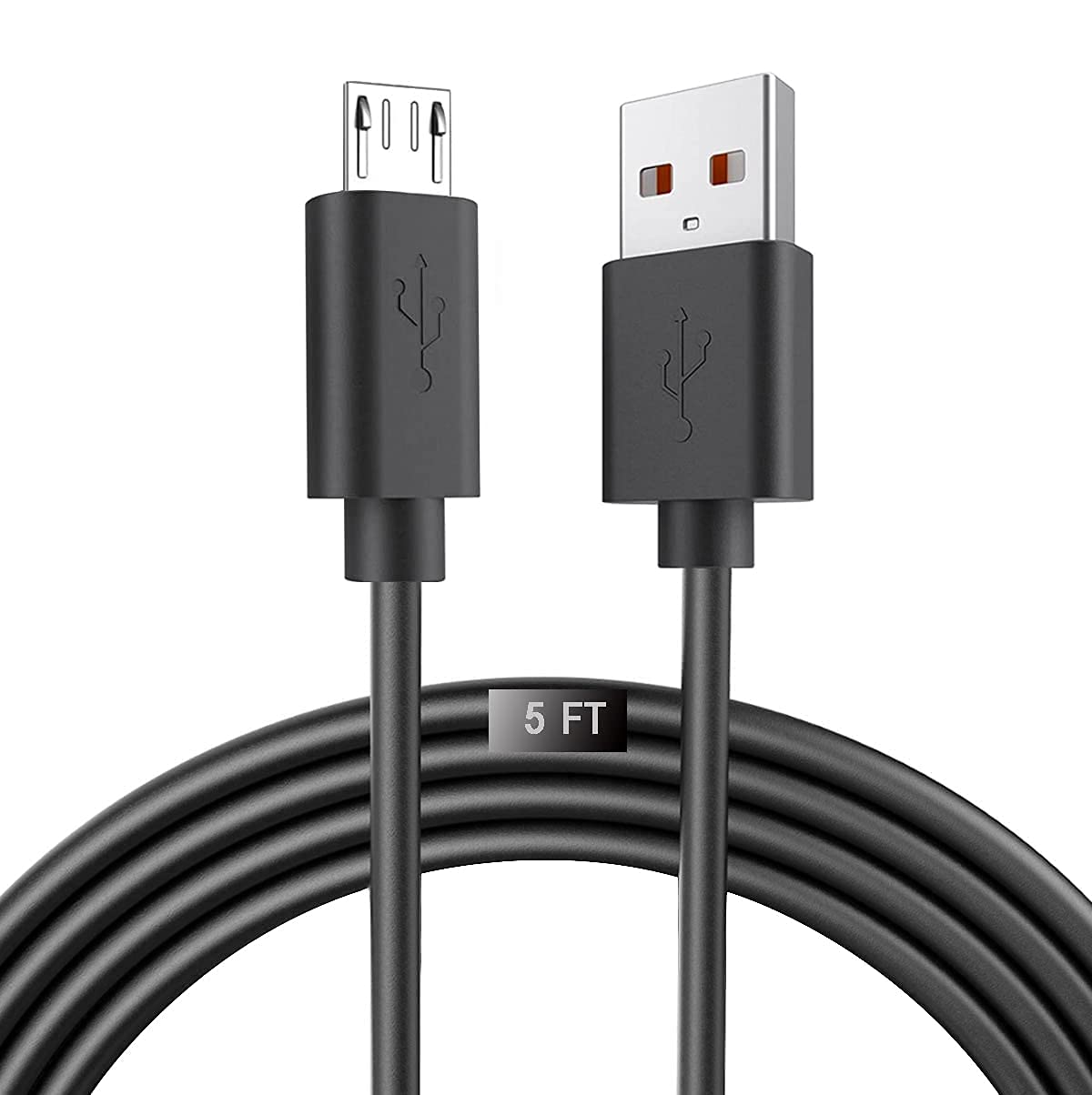 Rahhaze Replacement Charger Charging Cord Cable for MusiBaby Speaker, MusiBaby M68, M71, M88 Charger Power Cable Cord (5FT)