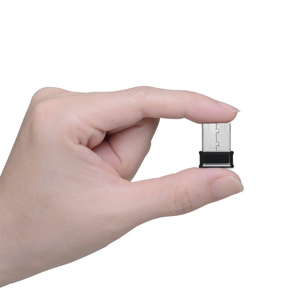 Edimax 2-in-1 Wi-Fi 4 802.11n N150 + Bluetooth Low Energy (BLE) 4.0 Combination Adapter for PC, Wireless Nano USB Adapter Dongle, 150Mbps, Windows 11