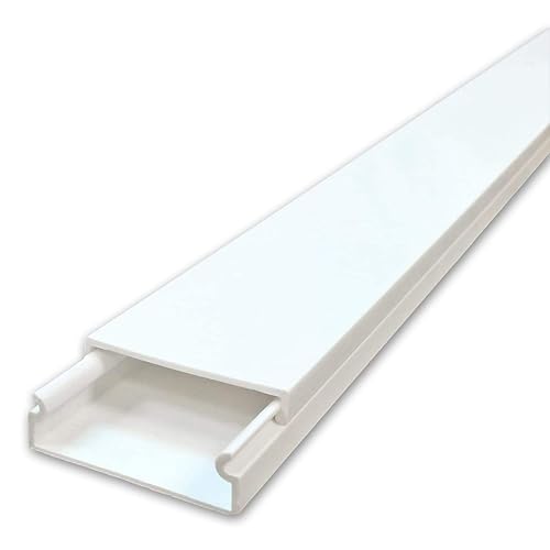 Electriduct Wire Channel Raceway (5ft Stick) - 3 Pack