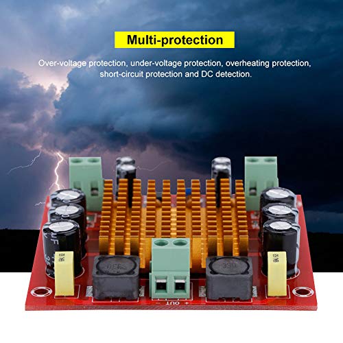 TPA3116D2 Amplifier Board, Single Channel Digital Power Audio Stereo AMP Module 150W for Audio System DIY Speakers, XR-544
