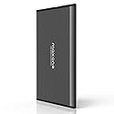 Maxone 500GB Ultra Slim Portable External Hard Drive HDD USB 3.0 Compatible with PC, Laptop, Charcoal Grey