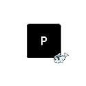 Dolphin.dyl(TM) Replacement Individual Key Cap for US MacBook Pro A1706 A1707 A1708 Key Keyboard(Key Cap Only) (P)