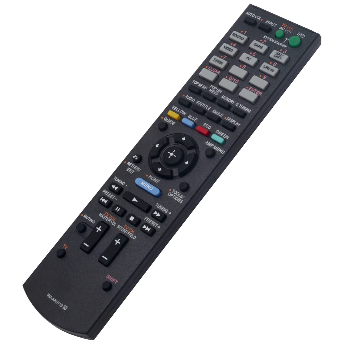 New RM-AAU113 Replace Remote Applicable for Sony Home Theater HT-CT550W HT-CT550 HTCT550W HTCT550 HT CT550W HT CT550 HT-SS380 HTSS380