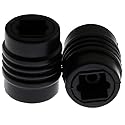 E-outstanding 2PCS Optical Cable Coupler Digital Audio Extension Adapter Female to Female Fiber Optic Extension Adapter