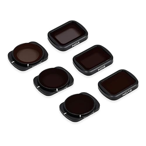 Tiffen OSMO Pocket 6 Filter ND Kit, Black (OSMOPOCKET6KIT)