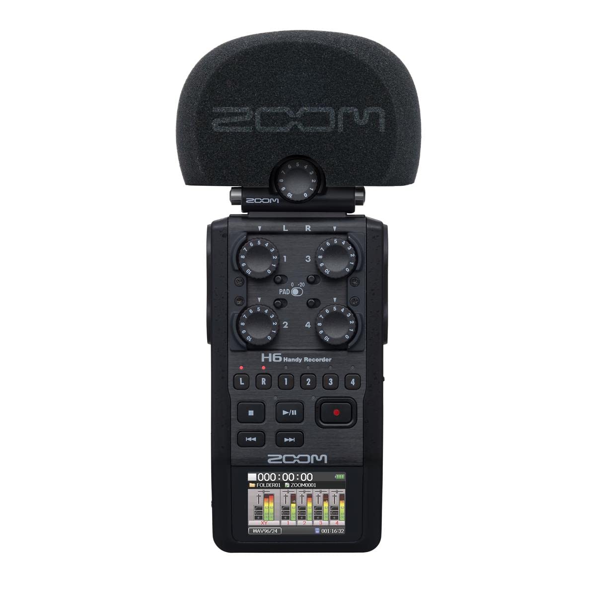 Zoom WSH-6 Foam Windscreen for XYH-6 Microphone Capsule