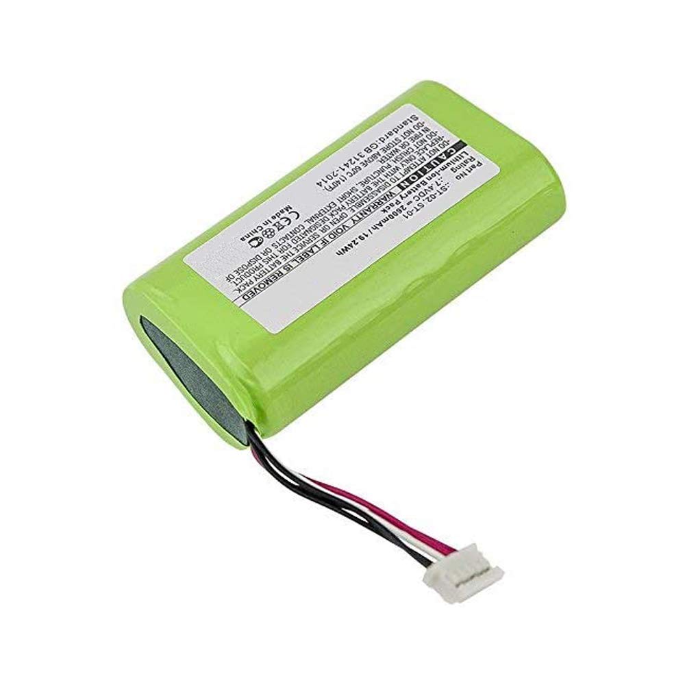MPF Products 2600mAh ST-01, ST-02 Battery Replacement Compatible with Sony SRS-XB2, SRS-X3 Wireless Portable Bluetooth Speaker with Installation Tool