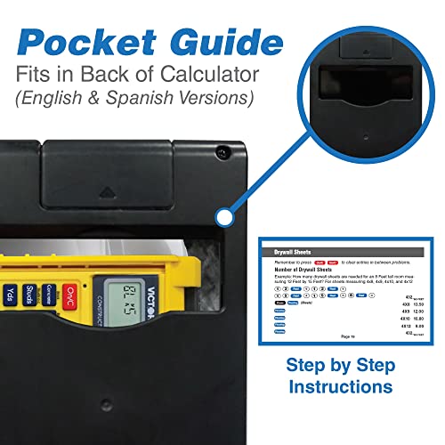 Victor C5000 Construction Materials Calculator with Protective Case