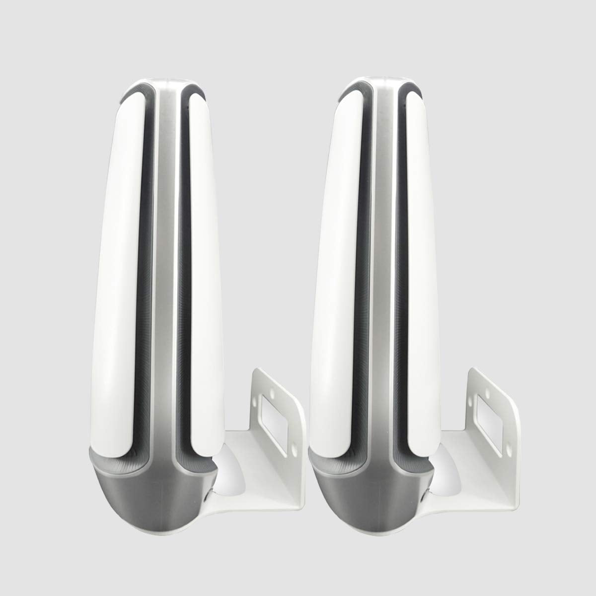 Sturdy Metal Made Wall Mount Compatible with Orbi WiFi 6, Stand Holder Bracket for Orbi Mesh WiFi 6 System RBK850 RBK851 RBK852 RBK853, RBRE963(2pcs)