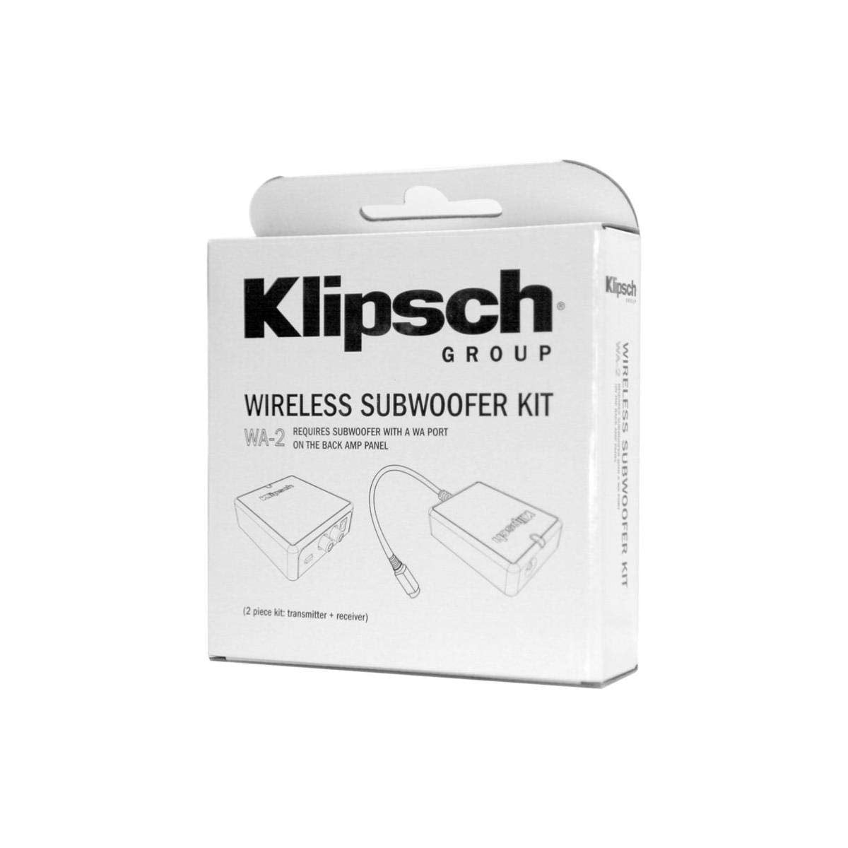 Klipsch WA-2 Wireless Subwoofer Kit with Easy Installation for Powerful Bass