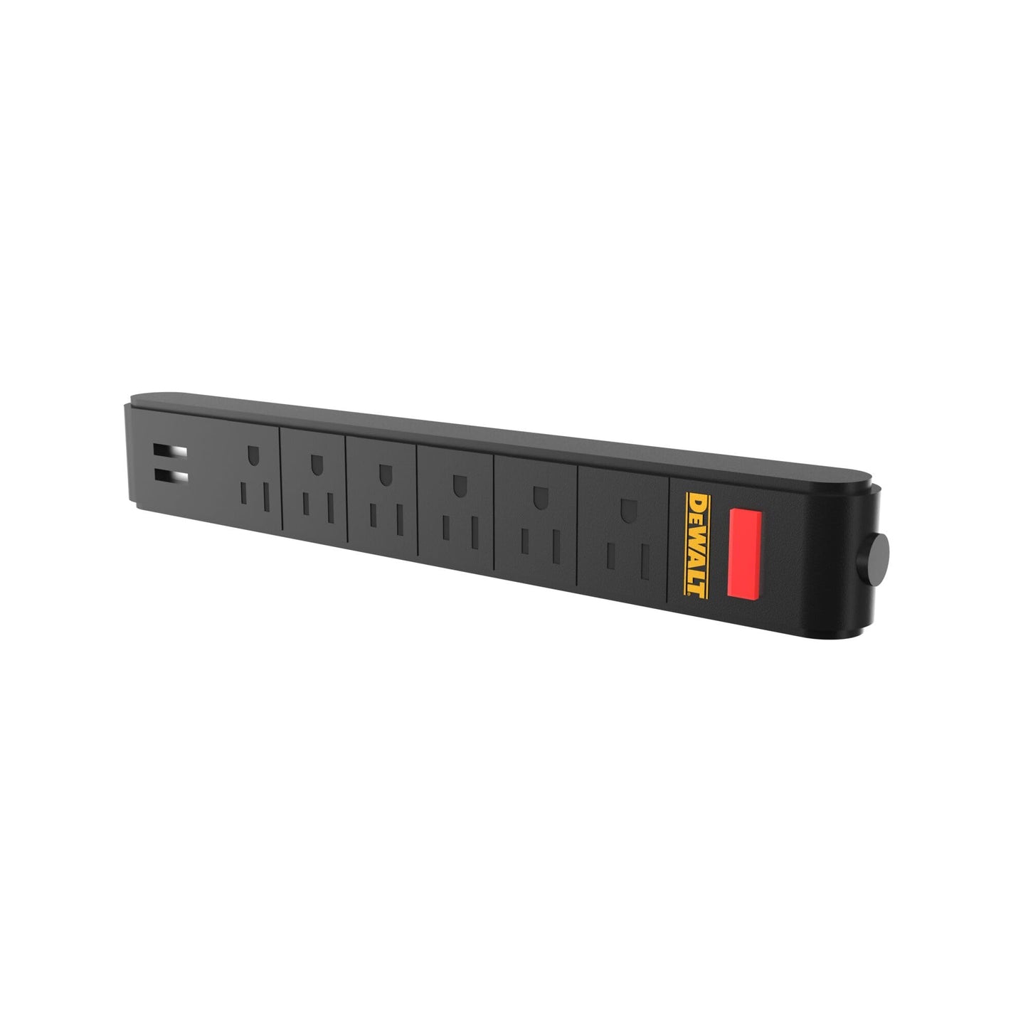 DEWALT Magnetic Power Strip with 6 Power Outlets, DEWALT Workshop Storage System Compatible (DWST82693)
