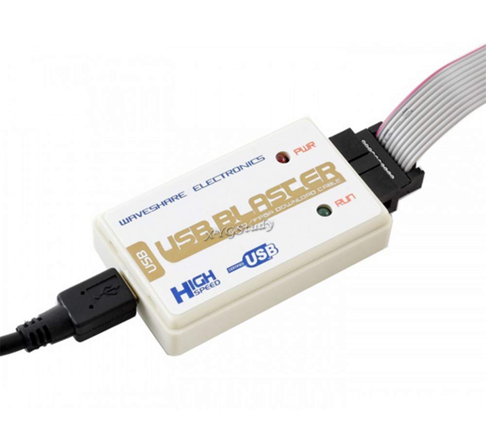 USB Blaster V2 Download Cable Programmer Debugger Supports FPGA CPLD Device USB 2.0 Interface Connects to PC Supports JTAG AS PS Modes, High-Speed