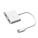 j5create AR Glasses USB-C Video and Charging Adapter, Support 4K@240Hz, up to 100W PD Pass Through Charging, for XREAL, Viture, Rokid, Steam Deck, ROG