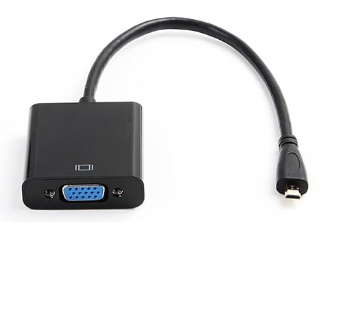 MaxLLTo™1080P Micro HDMI to VGA Video Converter Adapter Cable for PC Monitor Projector