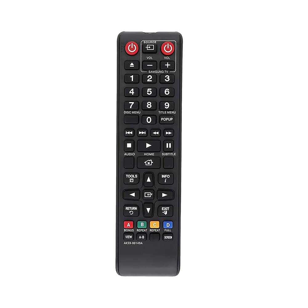 LMZMYTX Replacement AK59-00149A Remote for Samsung DVD BD Blu-Ray Disc Player BD-H5100 BD-J5100 BD-H5900 BD-HM51 BD-HM59 BD-J5700 BD-J5900
