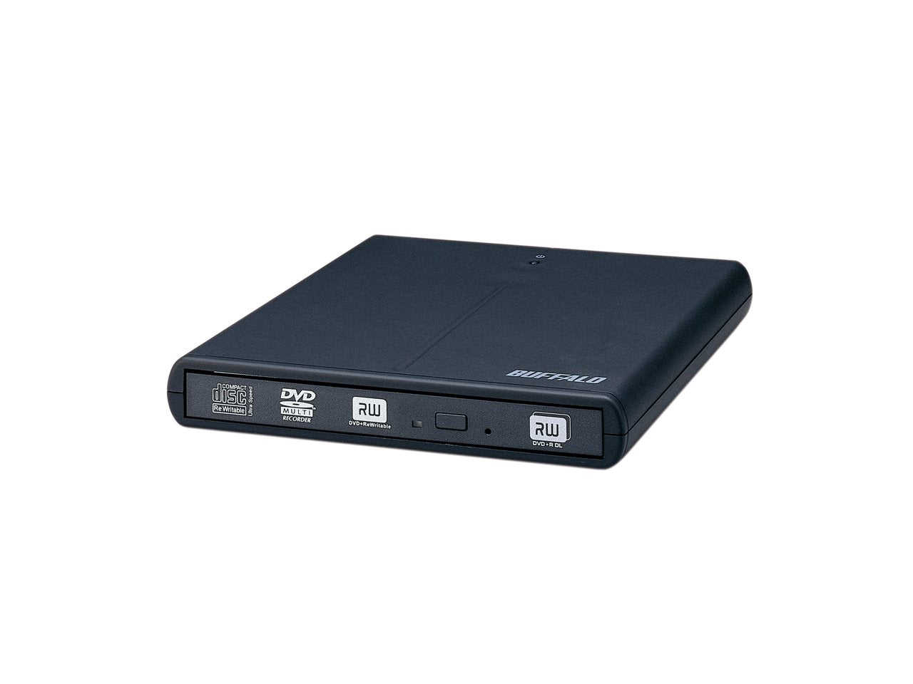 Buffalo MediaStation DVD (+/-R) Portable Writer/ External 8x USB 2.0 with CyberLink Software DVSM-P58U2/B (Black)