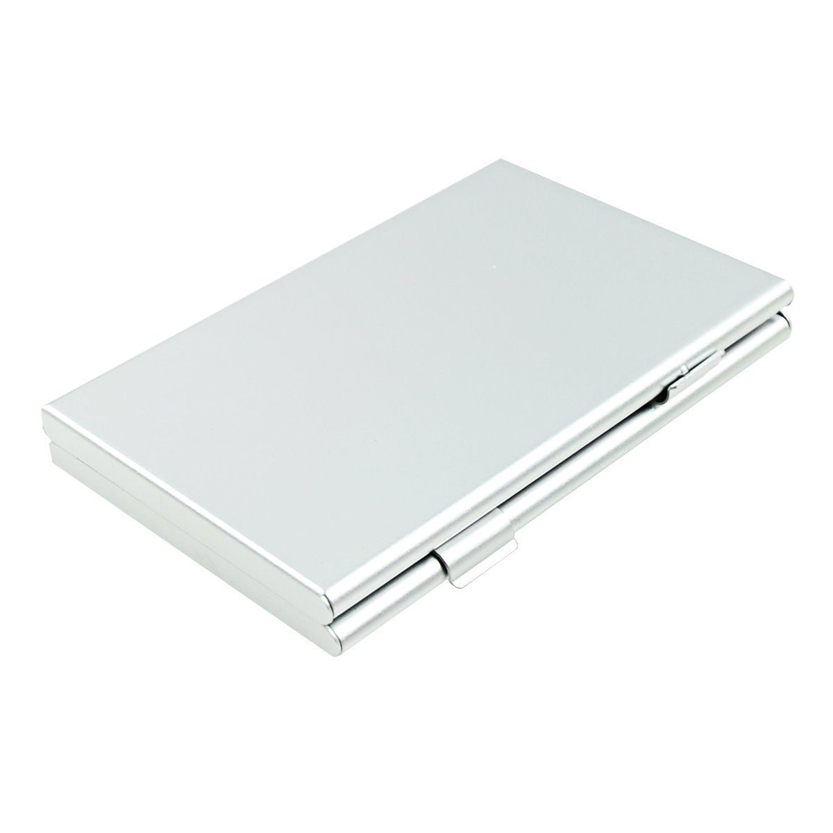 Foto&Tech Silver Aluminum Memory Card Carrying Case 24 Slots Compatible with Micro SDHC Card Lexar SanDIsk Kingston Sony Samsung