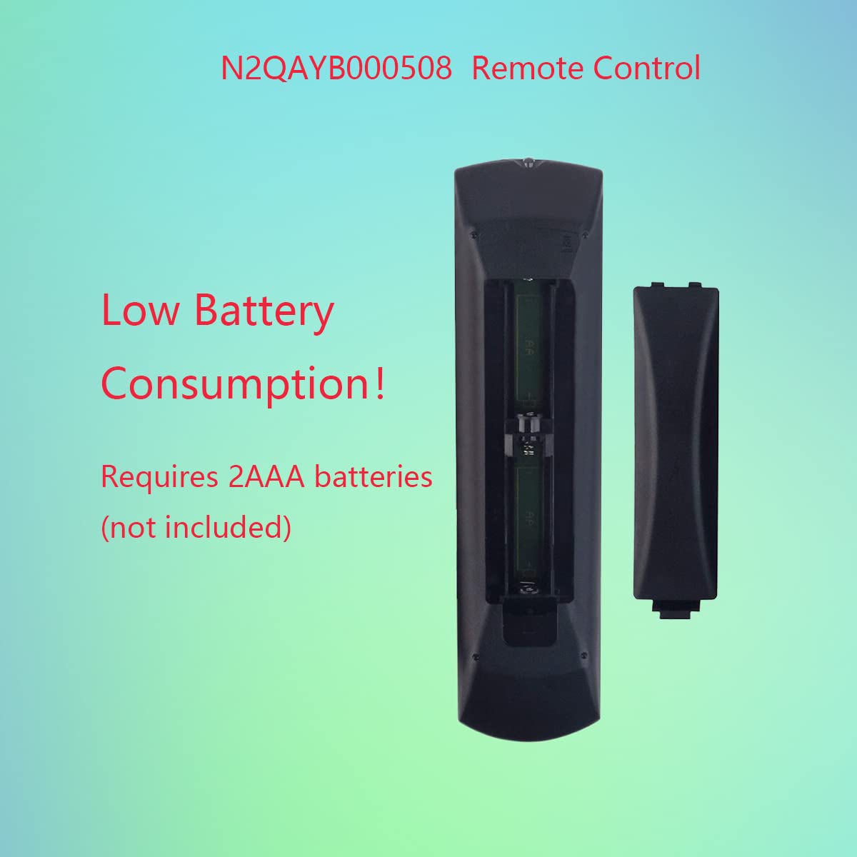 GHUST N2QAYB000508 IR6 Remote Control Replacement for Panasonic Blu-ray Disc DVD Player DMP-BD55 DMP-BD55K DMP-BD60 DMP-BD601 DMP-BD601K DMP-BD605