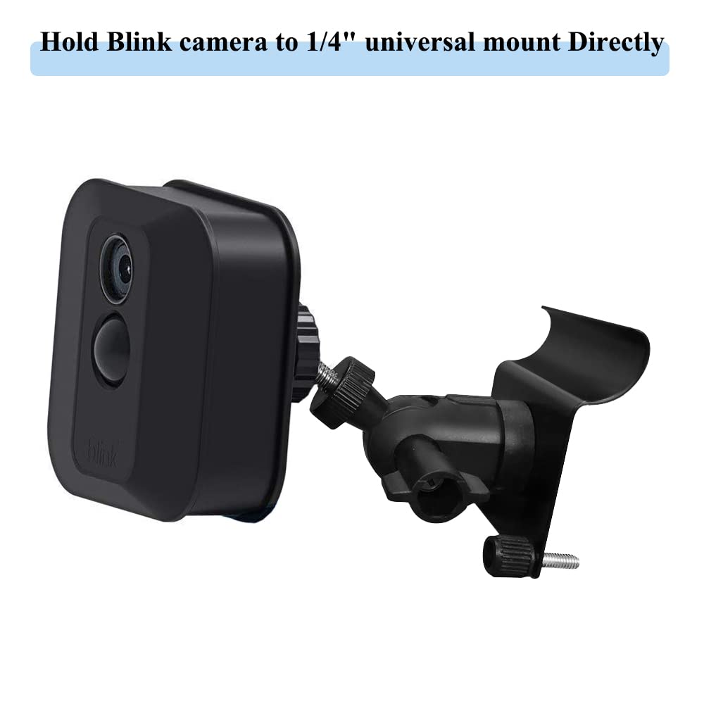MANWU Mount Bracket Adapter Converter Connector for All-New Blink Outdoor Indoor XT2/XT Security Camera,Attachment that Holds Blink Camera to 1/4"