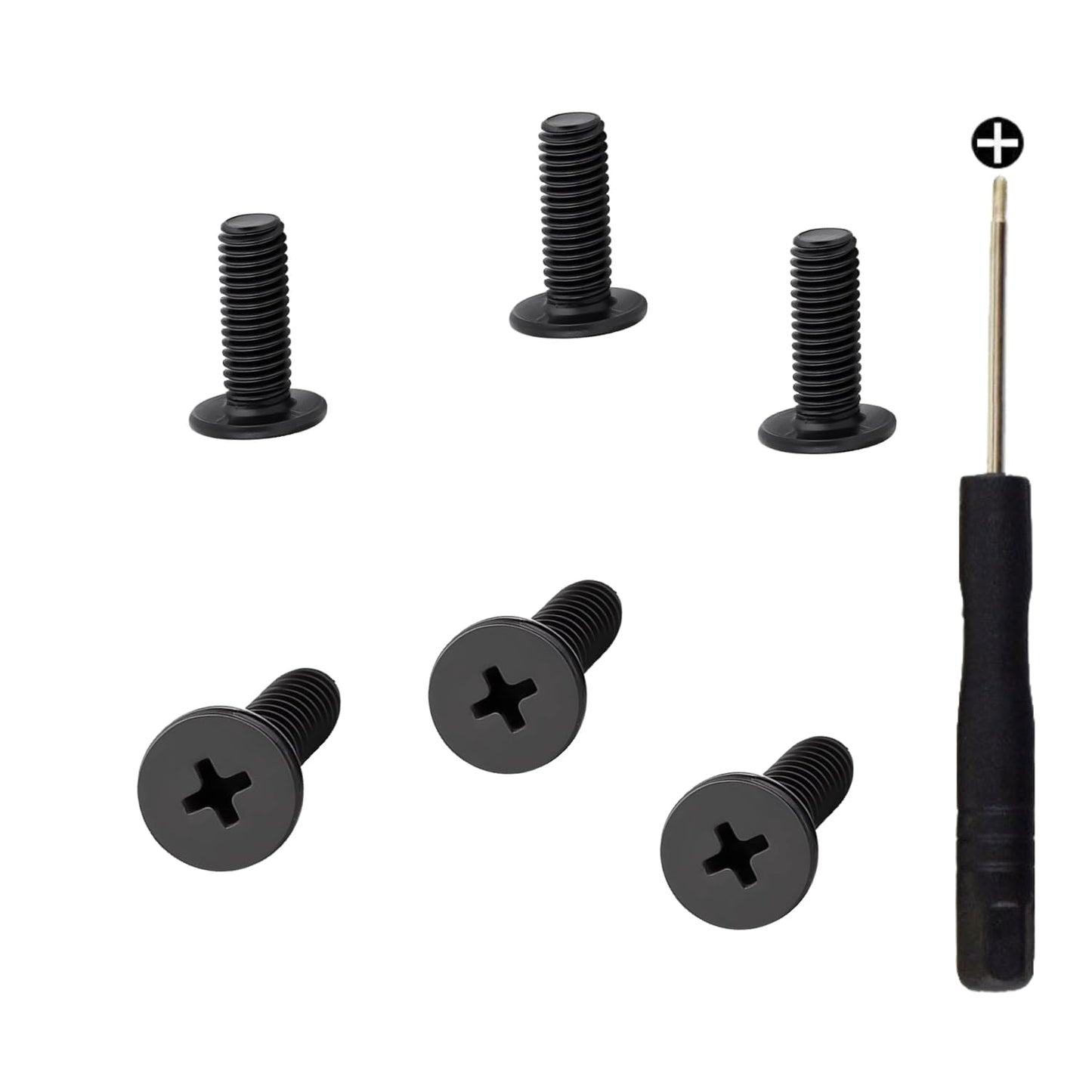 Komitasui Digital Camera Screen Screws for Canon G7X Mark II G7X Mark III Camera Screws Accessories with Screwdriver - 6 Packs